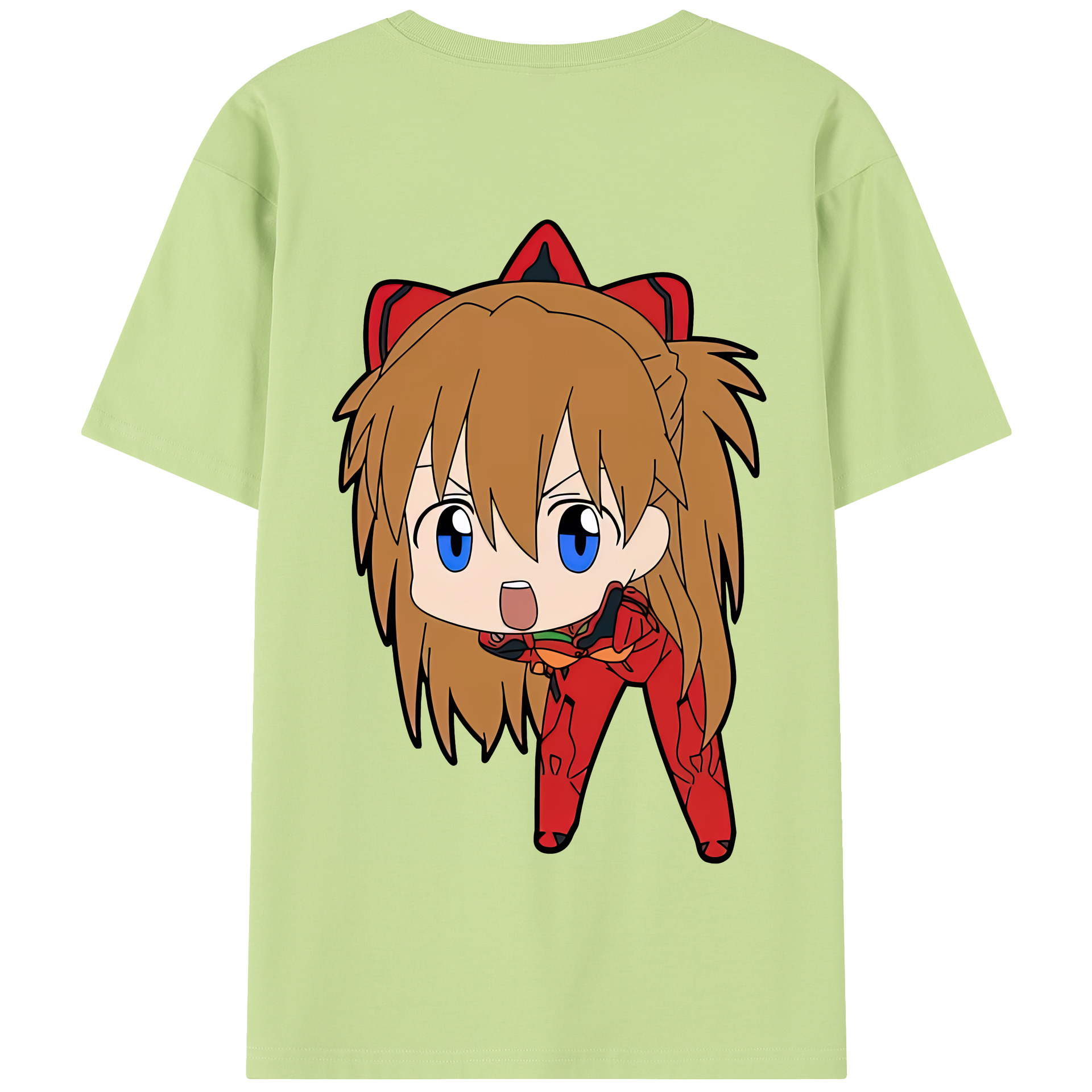 （画像用） EVA 新世紀エヴァンゲリオン 綿100％半袖Tシャツ（背面プリント）
